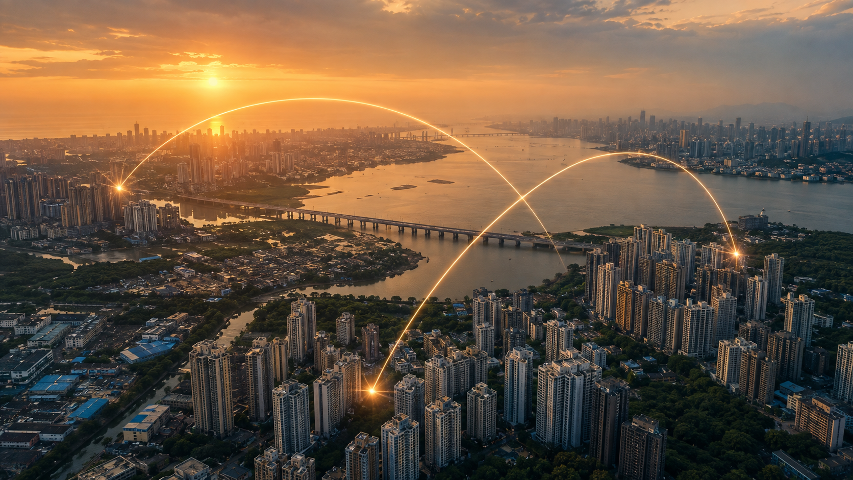 Aerial view of Mumbai, Thane and Navi Mumbai areas covered by A Sai Pest Control bed bug treatment